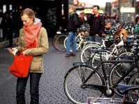 Biking in Copenhagen