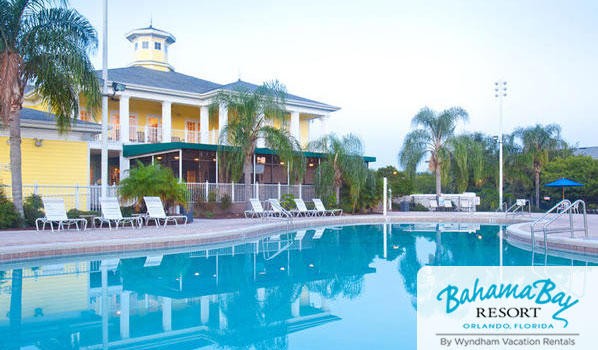 Pool view at Bahama Bay Resort