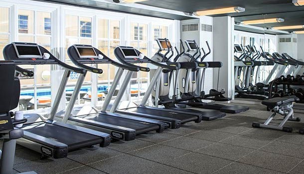 Fitness room at Renaissance Charleston Historic District Hotel